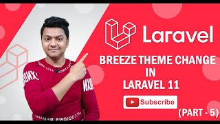 Laravel Breeze Theme Customization in Laravel 11  Laravel tutorial in Hindi  Part 5 [upl. by Palocz953]