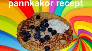 pannkakor recept [upl. by Phia370]