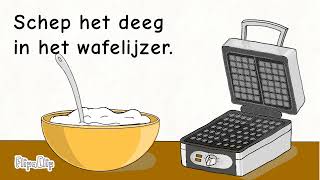 NT2 beweegt Brusselse wafels hoe maak je dat [upl. by Ahsropal163]