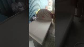 Fixing bed new furnituredesign 10kviews Rambo headboard design [upl. by Hanahs]