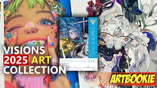 VISIONS 2025 ILLUSTRATORS BOOK  Artbook Flipthrough Review [upl. by Aeikan]