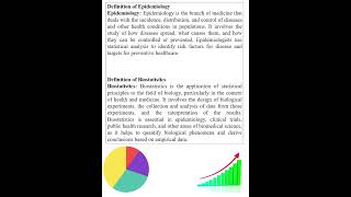 Definition of Epidemiology and Biostatistics [upl. by Alinoel]