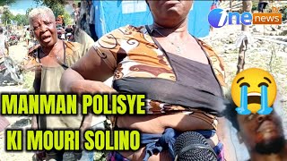 MANMAN YON POLISYE SOLINO KI MOURI PALE KOT PEYI SA PWALE MEZANMI [upl. by Iolanthe]