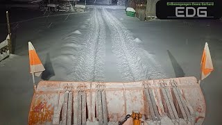 40cm of fresh snow❄️Winter service in Tyrol  Unimog U400 [upl. by Dang]