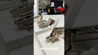 Tipos de bisagras cazoleta o cangrejo para muebles [upl. by Gignac479]