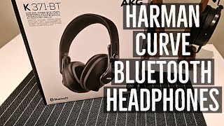 AKG K371BT Bluetooth Headphones Unboxing [upl. by Sedgewick]