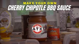 Cherry Chipotle BBQ Sauce BBQ Sauce Recipe atx hot sauce [upl. by Amehr]