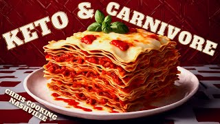 KETO and CARNIVORE LASAGNA  Perfect for Meal Prep and Low Carb Eating [upl. by Ulric]