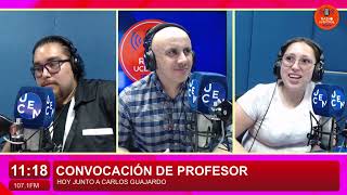 Convocación de Profesor  Entrevista a estudiantes y contacto en vivo con Monona Valdés [upl. by Oivlis]