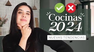 Diseños de COCINAS MODERNAS  Tendencias 2024  Interiorsself [upl. by Anyrak751]