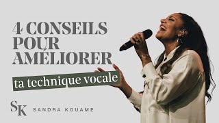 4 conseils pour améliorer sa voix et louer en toute liberté [upl. by Ellehsar]