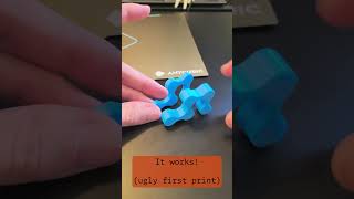 My first magnetic 3D print 3dprinting 3dprint [upl. by Reeba628]