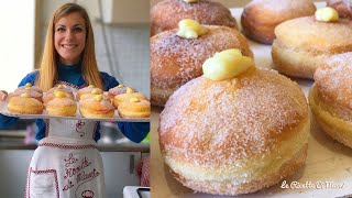 BOMBOLONI ALLA CREMA SOFFICISSIMI  BOMBE SARDE CON CREMA PASTICCERA  Ricetta Perfetta  Carnevale [upl. by Althee25]