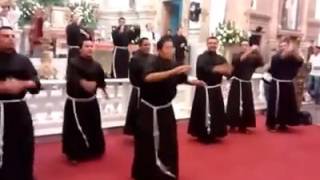 FRANCISCANS DANCING IN THE SANCTUARY [upl. by Nhguav]