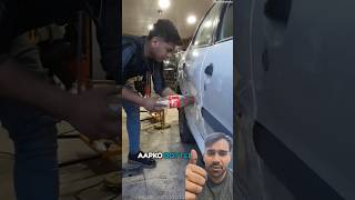 Technical Dent Repair At Home 😲  Esay Dent Removal  dentrepair automobile shortsfeed danish [upl. by Bernarr]