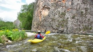 Rzeka Białka Jurgów Czarna Góra Trybsz Krempachy Frydman Kayaking on Tatras river Bialka 🇵🇱 [upl. by Lewan]