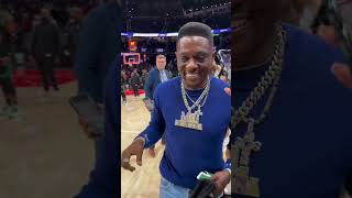 Derrick White Gives Lil Boosie His Game Worn Boston Celtics Jersey boosie [upl. by Saul]