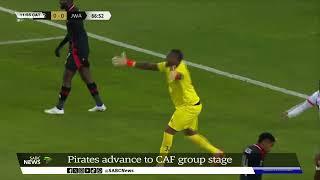 Sport  Orlando Pirates makes it to the CAF Champions League group stages [upl. by Hobbs]