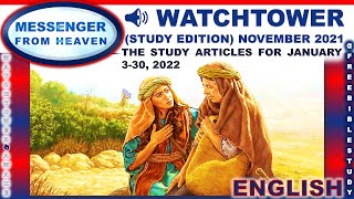 WATCHTOWER STUDY EDITION 📝 IN ENGLISH  NOVEMBER 2021📁 FOR JANUARY 330 2022 [upl. by Sekofski679]