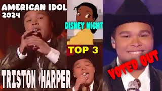 American Idol 2024 TOP 3 VOTED OUT  Triston Harper  quotAlmost Therequot Princess and the Frog 2009 [upl. by Arnon]