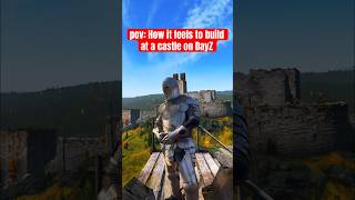 Building at a CASTLE on DayZ shorts [upl. by Asirret]