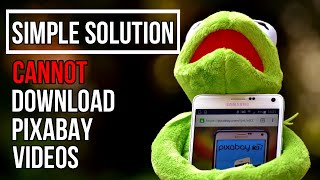 Solution  How to Download Pixabay Videos [upl. by Ramhaj472]