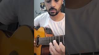 Esse solo de violão é tão bonito que nunca me canso de tocar ele shorts [upl. by Okramed]