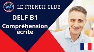 🎓DELF B1  📝 préparer la compréhension écrite [upl. by Aiclid]