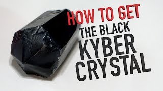 How To Get The BLACK KYBER CRYSTAL at Star Wars Galaxys Edge [upl. by Ansilma]