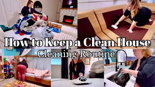 20 Genius Tips and Tricks for Creating an Effective Cleaning Routine  How to keep your house CLEAN [upl. by Fritzsche571]