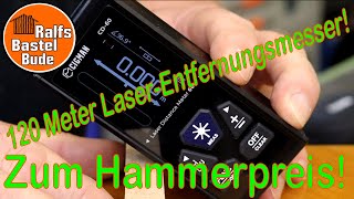 Laser Entfernungsmesser mit 120 Meter Reichweite Cigman cd 60 [upl. by Amian855]