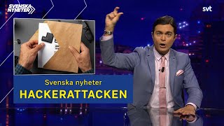 Svenska nyheter  Hackerattacken [upl. by Nylad]