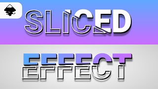 3D Sliced Text Effect in Inkscape 13 Fully Editable [upl. by Merriman96]