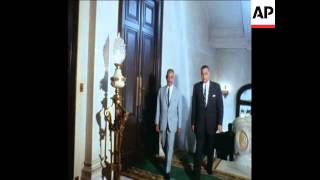 SYND 6970 PRESIDENT MOKTAR OULD DADDAH OF MAURETANIA ARRIVES IN CAIRO [upl. by Stalder]