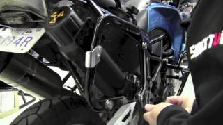 Tool Tube mounted on BMW F650GS 20092012 [upl. by Pfosi]