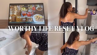 RESET VLOGMY QUICK WASH DAY ROUTINEHOW TO CREATE AND UPLOAD A YOUTUBE THUMBNAILCLEAN WITH ME [upl. by Audwen]