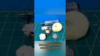 DIY Homemade mini Dremel machine and Dremel bits  MAJDIY7 [upl. by Tabbitha458]