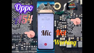 oppo a54 Mic problem solution saranya mobile service [upl. by Alikahs]