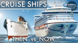 Cruise Ships in 1932 vs 2022 [upl. by Eisen]