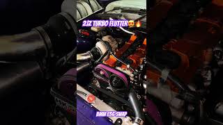 2JZ Turbo Flutter sound 2jz turboflutter e36 [upl. by Lesslie]