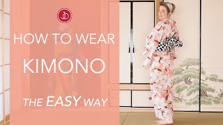 How To Wear Kimono  The EASY Way [upl. by Ygiaf]