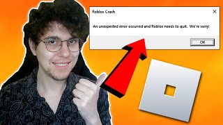 An Unexpected Error Occurred And Roblox Needs To Quit Were Sorry FIX 2024 [upl. by Eilahtan]