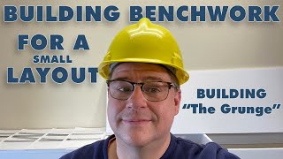 Small HO Scale Layout Build  Ep 3 Building a Benchwork Base [upl. by Shanleigh]