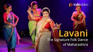 Lavani Dance  Folk Dance of Maharashtra and the adjoining parts of Madhya Pradesh [upl. by Neils153]