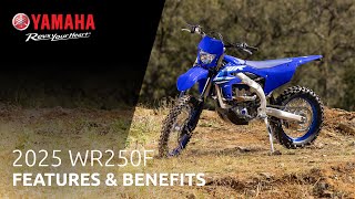 2025 WR250F  Features amp Benefits [upl. by Tarton]