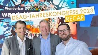 DSAGJahreskongress 2023 Recap [upl. by Namreg717]