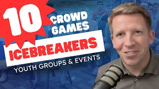 TOP 10 Insanely FUN Icebreakers and Crowd Games for Youth Group Games and Events  Compilation Video [upl. by Ramas]