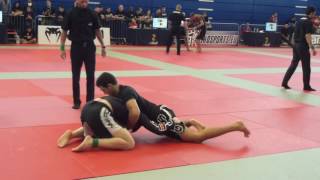 Robson Gracie Jr vs Francisco Caraballo  FINAL  IBJJF London Open NoGi 2015  Black Adult [upl. by Esereht89]