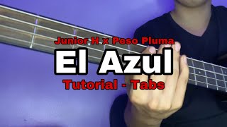 El Azul  Tabs tutoríal  Bajoloche [upl. by Lanni123]