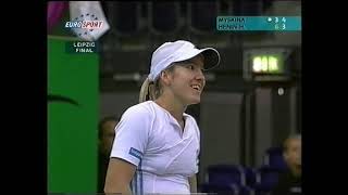 2003 Leipzig Final Myskina vs HeninHardenne [upl. by Anaimad]